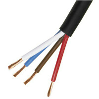 SPC-540/SW - Lautsprecherkabel 4x2,5mm² - 50 Meter